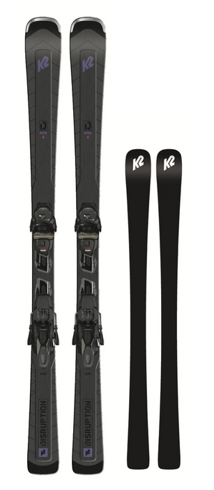 K2 Disruption 76C Alliance Skis + ER3 10 Bindings - Women's 2022
