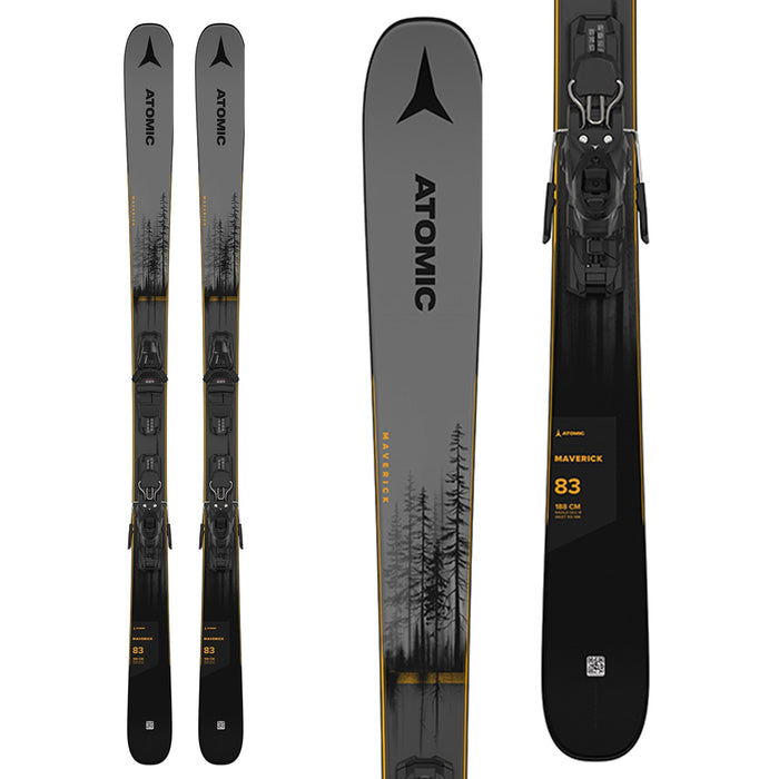Atomic Maverick 83 R Skis + M10 GW Bindings 2023