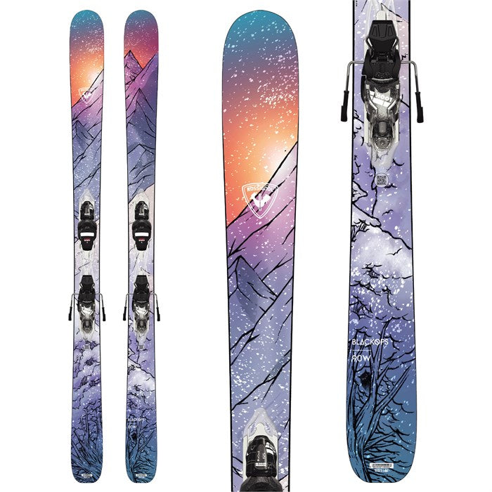 Rossignol Black Ops Dawn 92 Skis + xPress 11 GW W Bindings - Women's 2023