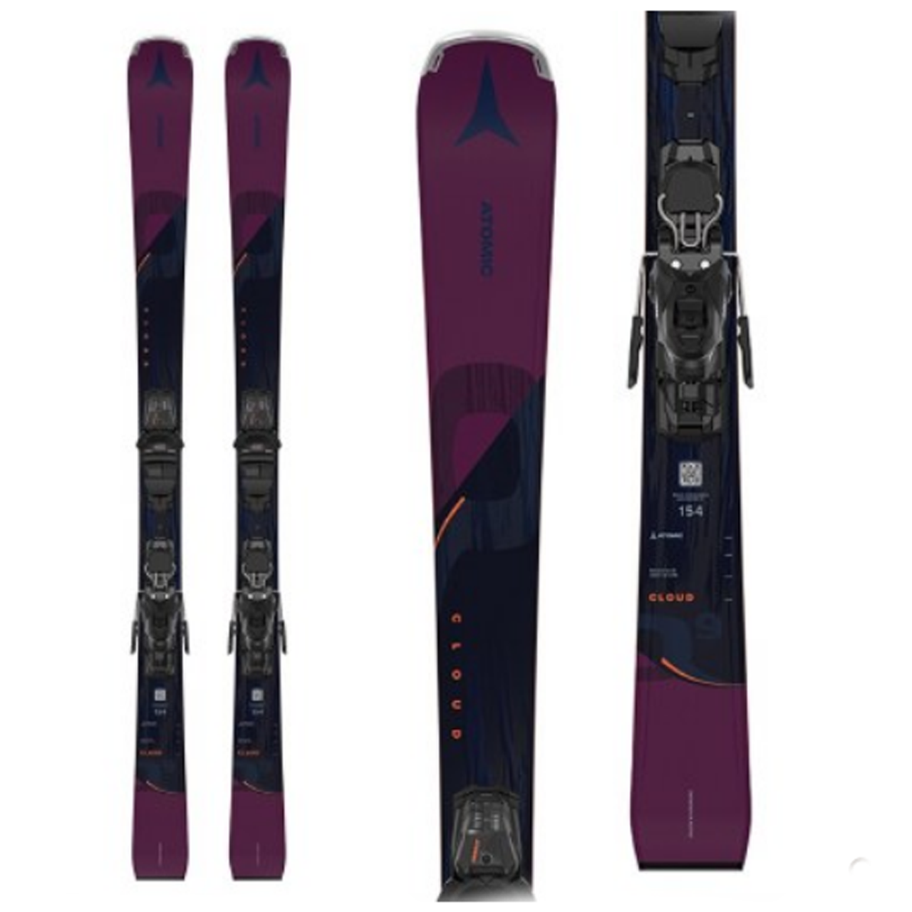 Atomic Team Mogul Antique Head Skis, Unique Antique