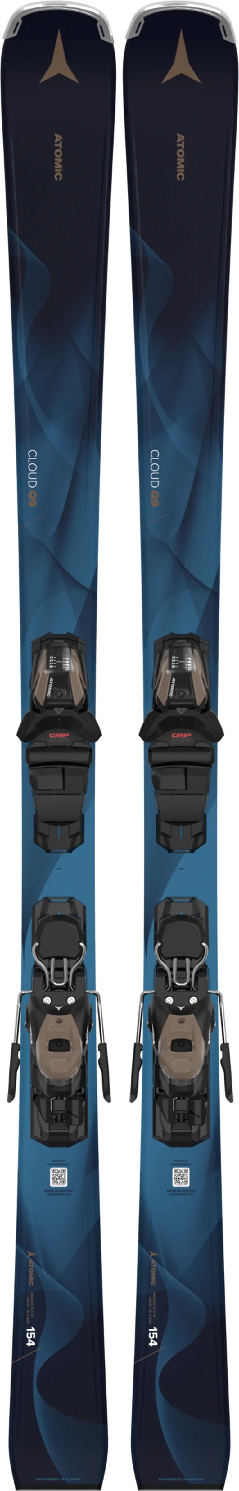 Atomic Cloud Q9 Skis + M10 GW Bindings 2025 — Ski Company