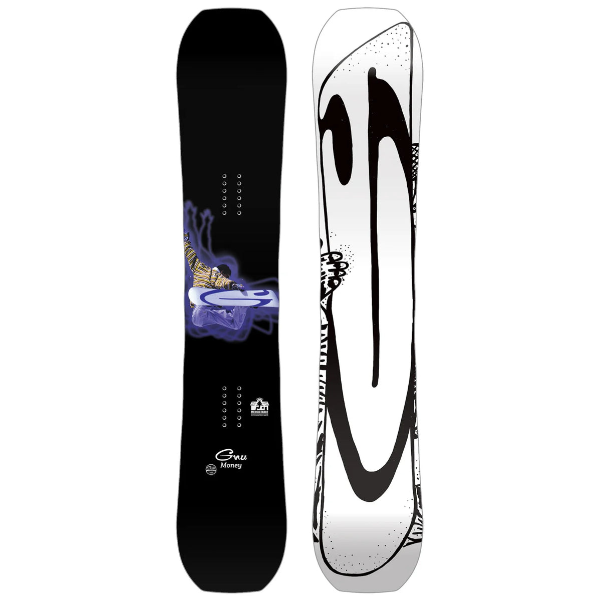 GNU Money スノーボード　145cm GNU Money Snowboard 2024 — Ski Company