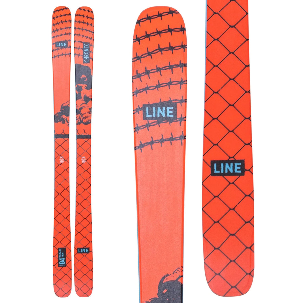 2026 Line Chronic 94 Skis: Innovating All-Mountain Freestyle Fun