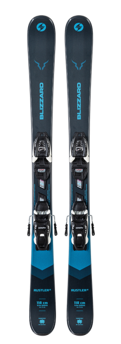 Blizzard Rustler Twin Skis + FDT JR 7 Bindings - Junior's 2022