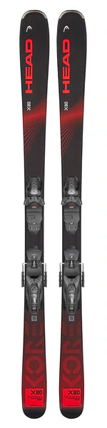 Head Kore X 80 Skis + PR 11 GW Bindings 2023