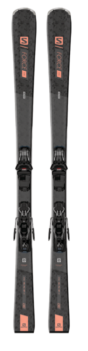 salomon force skis with salomon force bindings Salomon S/Force W 5 Skis + M10 GW Bindings