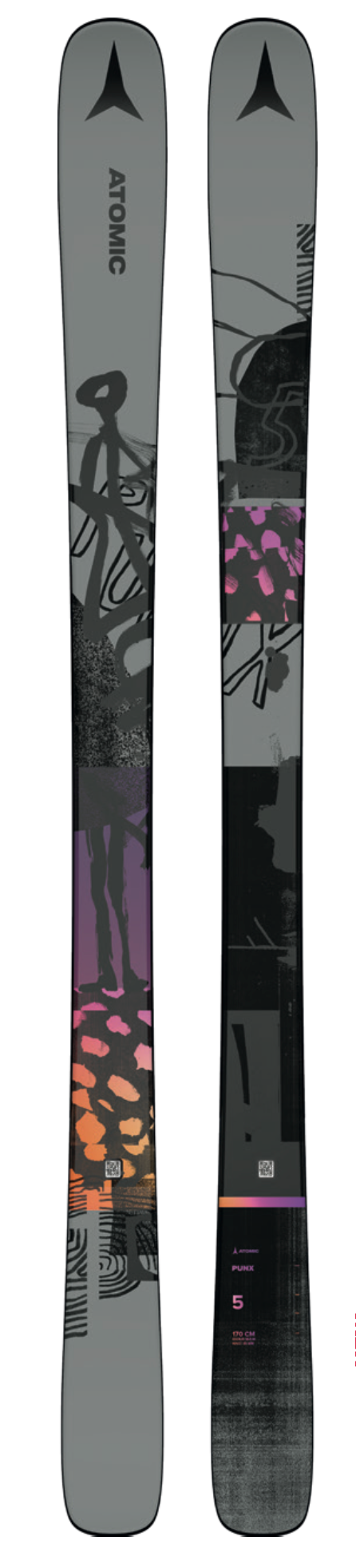 Atomic　punx5 Atomic Punx Five Twin Tip Skis | SkatePro