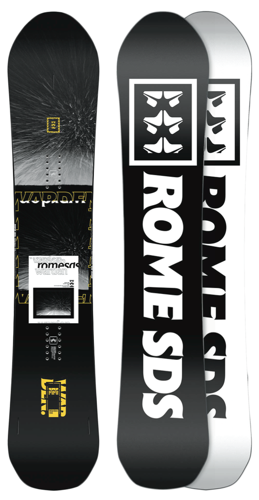 スノーボード ROME SDS 22/23 WARDEN 149cm Rome Warden Snowboard 2022 — Ski Company