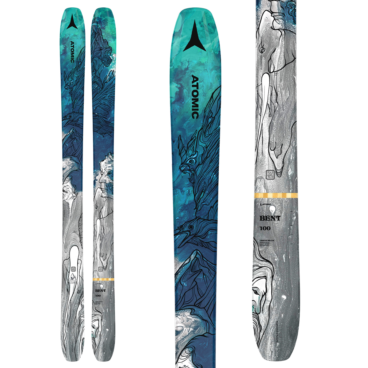Atomic Bent 100 (Ski Only) 2023 — Ski Company Atomic Bent 100 (Ski Only) 2023 — Ski Company