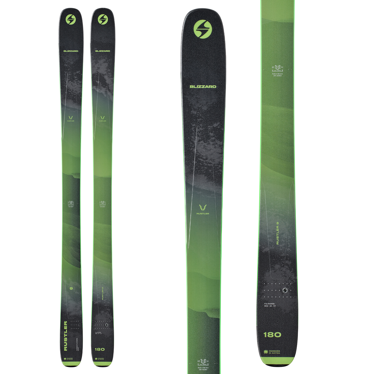 Blizzard Rustler 9 (Ski Only) 2023 — Ski Company