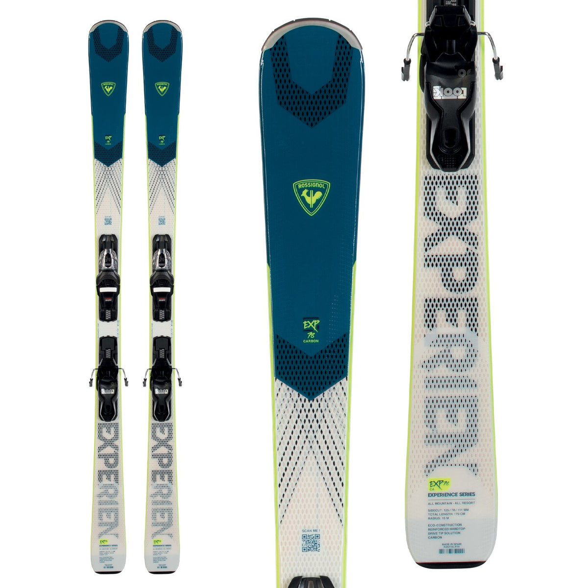 Rossignol Experience 78 CA Skis +Xpress 10 GW Bindings 2023 — Ski Company