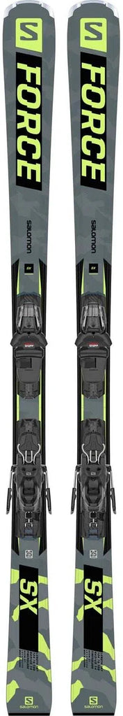 salomon force skis with salomon force bindings Salomon S/Force SX Skis + M10 GW Bindings 2023 — Ski Company