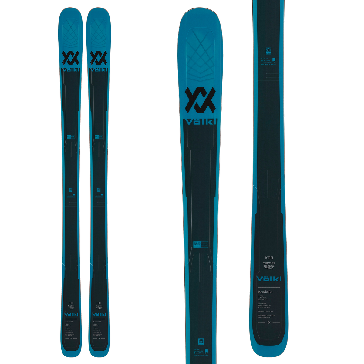 Völkl Kendo 88 177cm＋Griffon 美品セット Volkl Kendo 88 (Ski Only) 2023 — Ski Company